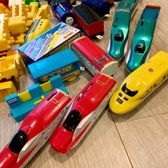 プラレール　いろいろ　新幹線などの画像