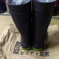 ジーベック　ＸEBEC セフティ長靴　ブラック　3Lの画像