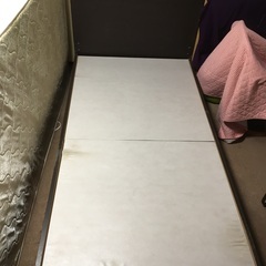【差し上げます】シングルベッドの画像