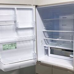 激安大型冷蔵庫HITACHI 冷蔵庫 R-XG4800G 475L ガラストップ