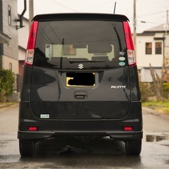 【車売ります】『値段交渉可』PALLET 2008年式 軽自動車 黒の画像