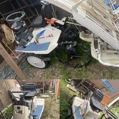 イセキ　4条植え　乗用田植え機動作品長野市引き取り限定の画像