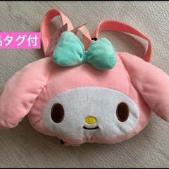 【新品タグ付】マイメロディ　サンリオ　フェイスリュック　リュックサック