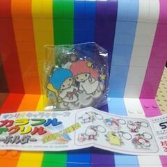 ◆サンリオ◆【新品未開封】サンリオキャラクターズ カラフル アクリルキーホルダー リトルツインスターズの画像