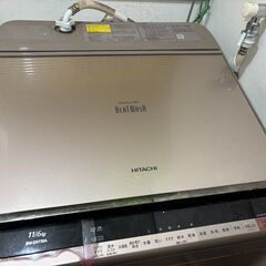 日立洗濯機　BW-DX110A　11kg　シャンパンゴールド