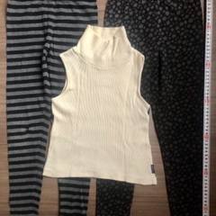 ③ used 長ズボン スパッツ 120 春夏 男の子 女の子 子ども服 セットの画像