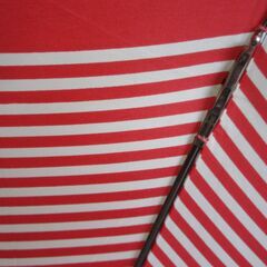 雨傘　折りたたみ　昭和レトロ調柄　使用品の画像