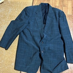 BLUE HILLS チェック柄 夏用　テーラードジャケット