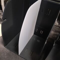 リヒトラブ ブックスタンド A4 黒 G1620-24の画像