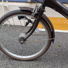 ママチャリ　チャイルドシート付　26インチ　オートライト　内装3段変速の画像