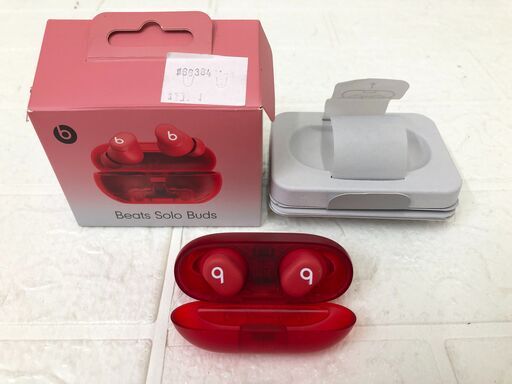 展示品!Beats Solo Buds トランスペアレントレッド (ユウザキ 展示品!Beats Solo Buds トランスペアレントレッド (ユウザキ