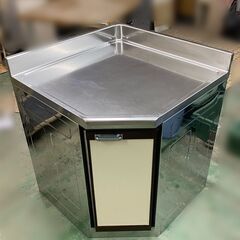 コーナー用キッチン収納（ステンレス）