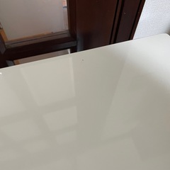PCデスク ホワイトの画像