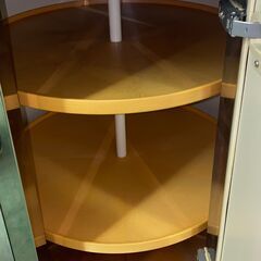 コーナー用キッチン収納（ステンレス）の画像