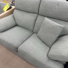 ジモティ来店特価!!　2人掛けソファー　グリーン　　J-250480