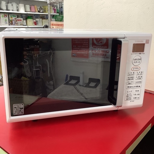 TOSHIBA 東芝オーブンレンジフラットテーブルER-T16E7 2020年製 TOSHIBA 東芝オーブンレンジフラットテーブルER-T16E7 2020年製