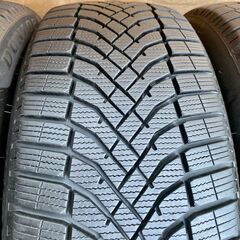DUNLOP SYNCHRO WRATHER ACTIVE TREAD 215/55R17 94V M+S 中古タイヤ4本セットの画像