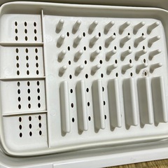 食器干し用バスケット折り畳み式　差し上げますの画像