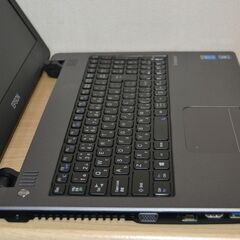 ◇格安！　ノートパソコン #190　第4世代 Win11　新規インストール-//認証済み！　ACアダプタ付属!!  の画像