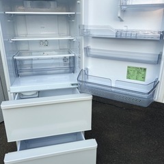 ■美品 使用5ヶ月■2024年製 アクア 3ドア冷凍冷蔵庫 AQR-27P(W)■AQUA 3ドア冷蔵庫 中段が冷凍室 2～3人向け冷蔵庫 白ホワイト系 □美品 使用5ヶ月□2024年製 アクア 3ドア冷凍冷蔵庫 AQR-