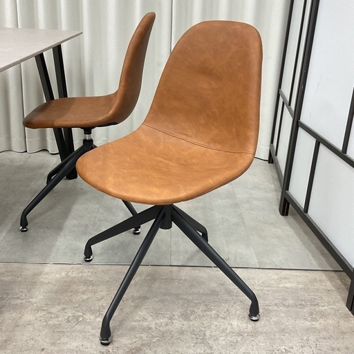 KD-55【新入荷　アウトレット品】ゲイツ/カルロ　ダイニング5点セット　グレー×ブラウン KD-55【新入荷 アウトレット品】ゲイツ/カルロ ダイニング5点セット