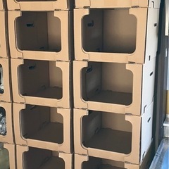 レンゴー　スタッキング収納棚　15個セットの画像
