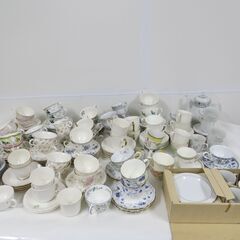洋食器 カップ ソーサー ティーポット 等 まとめて約150点セ...