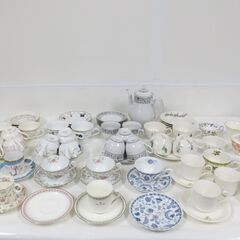 洋食器 カップ ソーサー ティーポット 等 まとめて約150点セット ungaro NARUMI CHINA Polo Club 中國界牌 mino china 等の画像