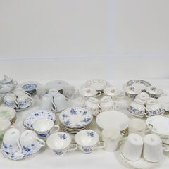 洋食器 カップ ソーサー ティーポット 等 まとめて約150点セット ungaro NARUMI CHINA Polo Club 中國界牌 mino china 等の画像