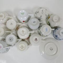 洋食器 カップ ソーサー ティーポット 等 まとめて約150点セット ungaro NARUMI CHINA Polo Club 中國界牌 mino china 等の画像