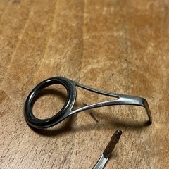 シマノ　Fuji sicガイド　中古ロッドから取り外しの画像