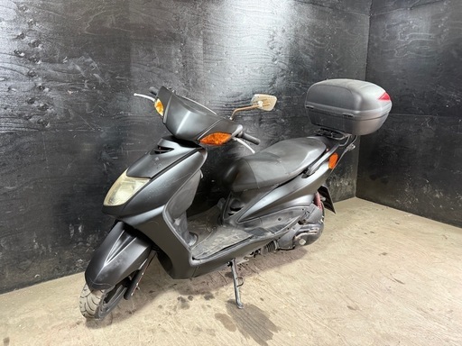 ★支払総額4.5万円★関東圏内即日配送可能です！全車走行テスト済みです！ ヤマハ  シグナスXSR1型 マッド SE12J 激安125cc！ 国内1型キック付き！ LEDヘッドライト！ リアボックス付き！