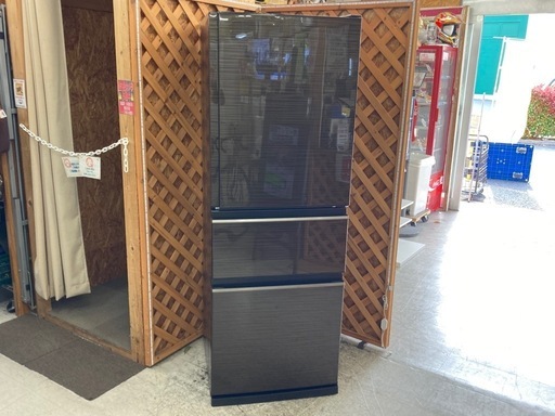 【愛品館江戸川店】保証充実 三菱 2022年製 330L 3ドア冷凍冷蔵庫 MR-CX33G-BR