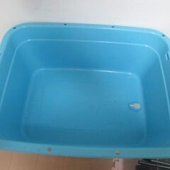 ①角型たらい ②プラ箱４０③工具入れ④⑤⑥　６つセット中古品