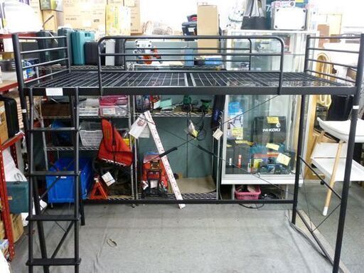 ☆ロフトベッド ハイベッド 全長2090mm 奥行1010mm 高さ1795mm 寝台