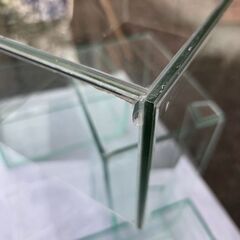 ガラス水槽300Low4本セット(カケあり)受け渡し者決定しました。の画像