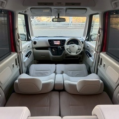 アラウンドビューモニター付き☆26年式☆月々1万円〜分割払い可❗️ 車検2年付き！【名義変更代込み】大人気☆日産 デイズルークス☆SDナビ付き☆走行中DVD見れます☆ETC付き☆アラウンドビューモニター付き☆電動スライドドア☆ドラレコ付き☆スマートキー☆フルオートエアコンそのまま乗って帰れます❗️の画像