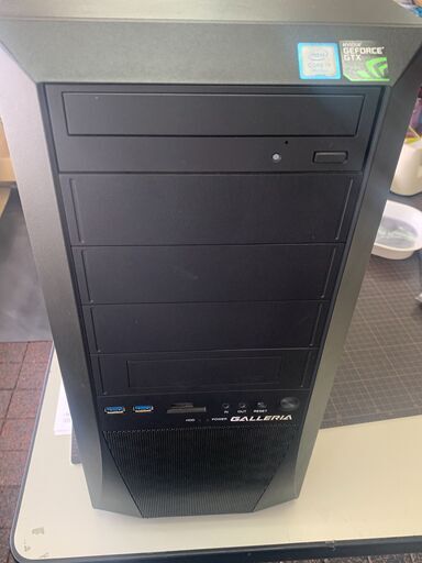 ゲーミングPC GALLERIA（ガレリア）デスクトップPC タワー Core i7 第7世代 Windows 11  MEM 8G M2.NVMe SSD512 GeForce GTX1070 8G