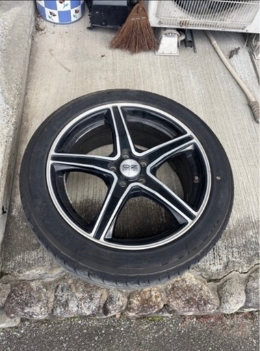 30プリウスで使用 17インチタイヤセット