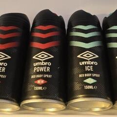 umbro 制汗スプレー 4点セット