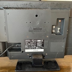 ORION DTU191-B1 19型DVDプレーヤー内蔵液晶テレビ