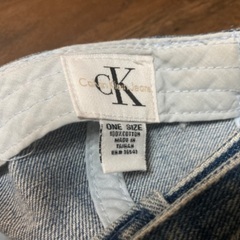 帽子　キャップ　カルバンクライン CKの画像