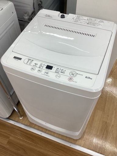【トレファクマーケット久喜店】YAMADA　全自動洗濯機 6.0kg　2023年製