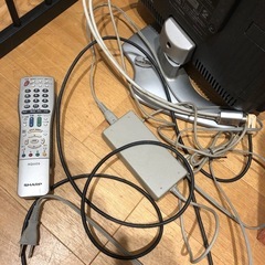 15型シャープ液晶テレビの画像