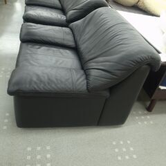 カリモク 本革1人掛けソファー【モノ市場半田店】41の画像