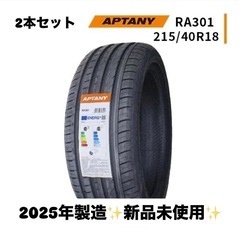215/40R18 新品サマータイヤ 2本セット APTANY ...