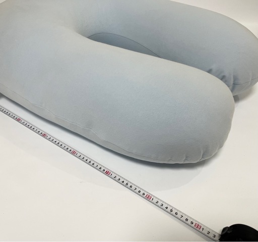 【美品】ヨギボー ビーズクッション Yogibo Support ペールブルー 