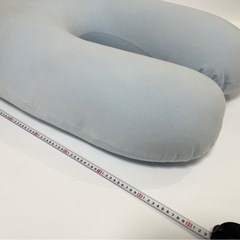 【美品】ヨギボー ビーズクッション Yogibo Support ペールブルー の画像