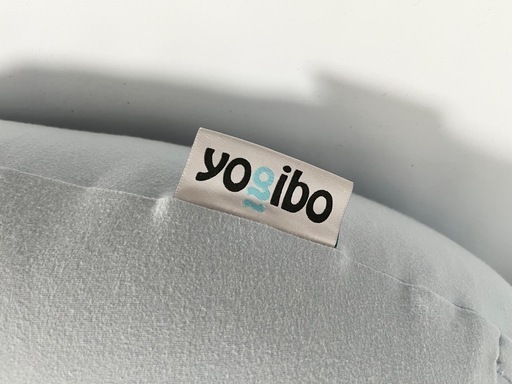 【美品】ヨギボー ビーズクッション Yogibo Support ペールブルー 
