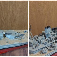 値下げ可 キングジョージ 模型 プラモデル 戦艦 イギリス 海軍 の画像